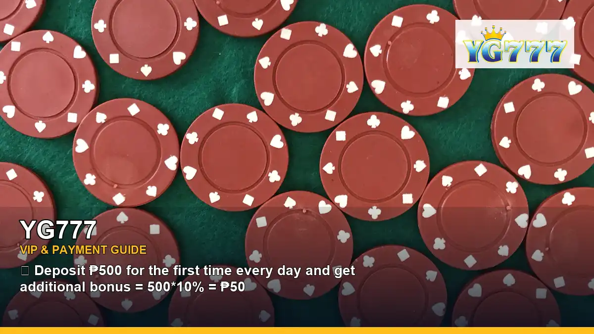 YG777 cashback rewards and payment options for Philippine players