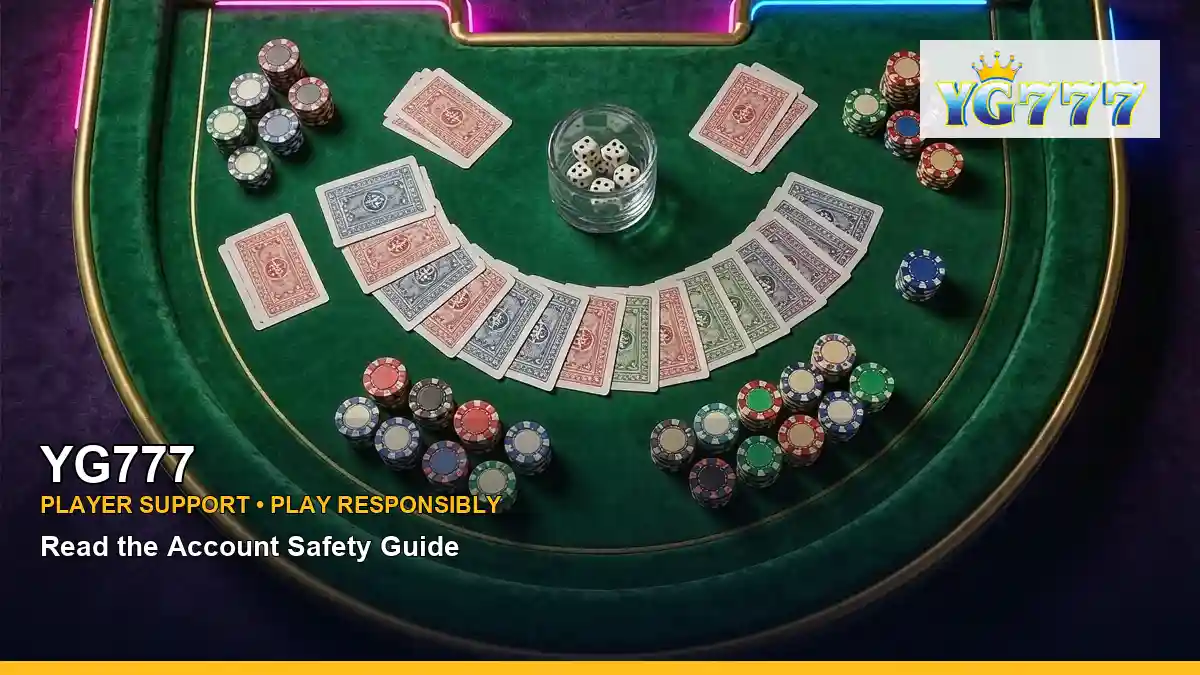 YG777 YG777 lucky bingo information for Philippine users scene with studio behind scenes live casino table games for players